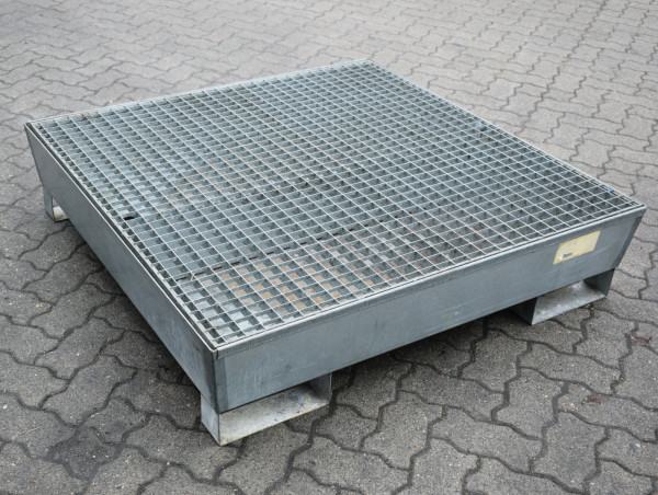 Oelwanne 416l Volumen Oelauffangwanne 1230x1210x280 mm Auffangbehaelter