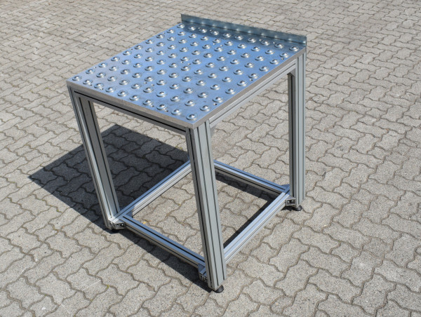 Kugelrollentisch Packtisch 805x790 mm Kugeltisch Versandtisch Arbeitstisch
