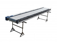 Stork Gurtförderband Nutzbreite 500 mm Länge 4.260 mm Kunststoffgliedergurt 0,73 m/s Stork Gurtförderband Nutzbreite 500 mm Länge 4.260 mm Kunststoffgliedergurt 0,73 m/s