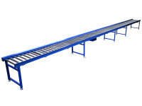 Rollenbahn angetrieben Länge 10.900 mm Förderbreite 590 mm Förderbahn Rollenbahn angetrieben Länge 10.900 mm Förderbreite 590 mm Förderbahn