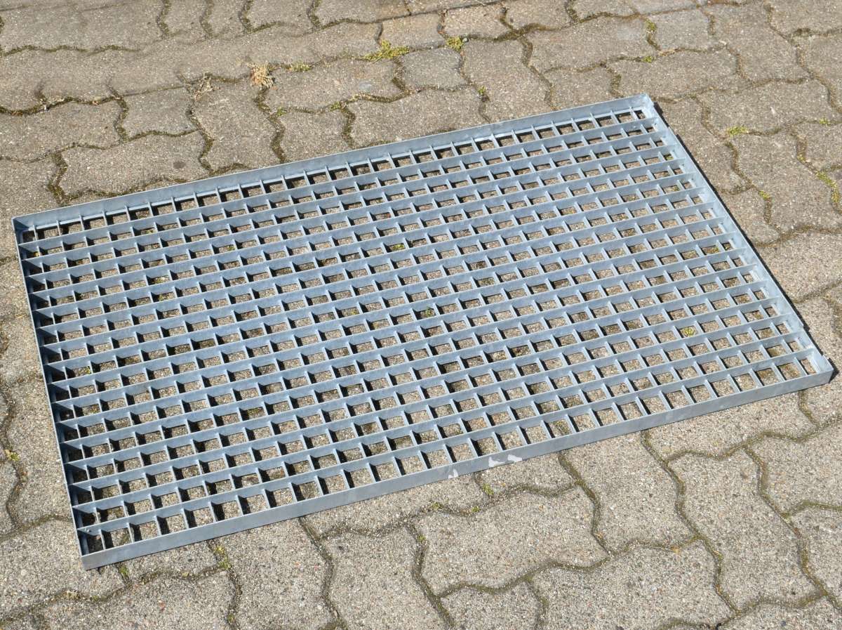 23x Gitterrost 990 x 590 x 30 mm (BxTxH) Normrost verzinkt Stahlgitter