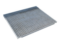 Gitterrosteinlage Maße 890x1055x50 mm, Zubehör, verzinkt Stahl Gitterrosteinlage Maße 890x1055x50 mm, Zubehör, verzinkt Stahl