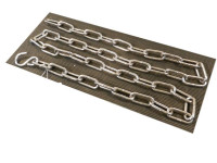 Sicherungskette l = 1.500 mm Rundstahl Edelstahlkette Schweiß Kette   Sicherungskette l = 1.500 mm Rundstahl Edelstahlkette Schweiß Kette