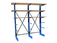 Meta Atlas ST Kragarmregal Lagerregal Stahlregal Länge 2.130 mm Regal Stahl lackiert Meta Atlas ST Kragarmregal Lagerregal Stahlregal Länge 2.130 mm Regal Stahl lackiert