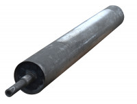 Umlenktrommel RL=1.700 mm Stahltrommel Ø 185 mm Achslänge 2.100 mm verzinkt Umlenktrommel RL=1.700 mm Stahltrommel Ø 185 mm Achslänge 2.100 mm verzinkt