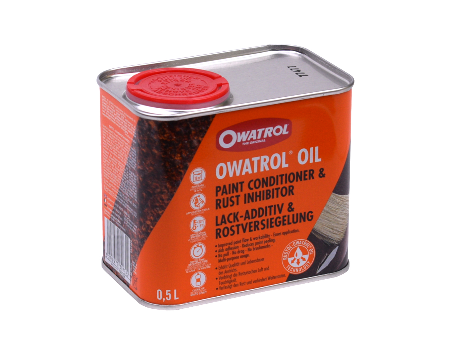 Owatrol Oil Kriechöl 0,5 Liter transparenter Rostschutz
