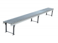 Schwerkraftrollenbahn Demag Förderstrecke 5.950 mm Nutzbreite 530 mm Schwerkraftrollenbahn Demag Förderstrecke 5.950 mm Nutzbreite 530 mm