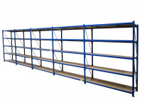 Weitspannregal Bito Höhe 2800 mm Tiefe 800 mm Länge 11360 mm Großfachregal Weitspannregal Bito Höhe 2800 mm Tiefe 800 mm Länge 11360 mm Großfachregal