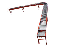 Dexion 90° Rollenbahnkurve Länge 14.100 mm Förderbreite 500 mm Rollenbahn Dexion 90° Rollenbahnkurve Länge 14.100 mm Förderbreite 500 mm Rollenbahn