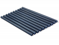 10 Kunststoff-Tragrollen RL 495 mm Förderrolle Ø 30 mm Federachse Rollenbahn   10 Kunststoff-Tragrollen RL 495 mm Förderrolle Ø 30 mm Federachse Rollenbahn