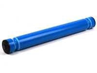 Sickenrolle Foerderrolle Kuststoff blau RL444mm Kunststoffrolle Sickenrolle Foerderrolle Kuststoff blau RL444mm Kunststoffrolle