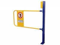 Pendeltür Durchgangskontrolle B 1055 mm elektrisch Fluchtweg Bügeltür Schwingtür   Pendeltür Durchgangskontrolle B 1055 mm elektrisch Fluchtweg Bügeltür Schwingtür