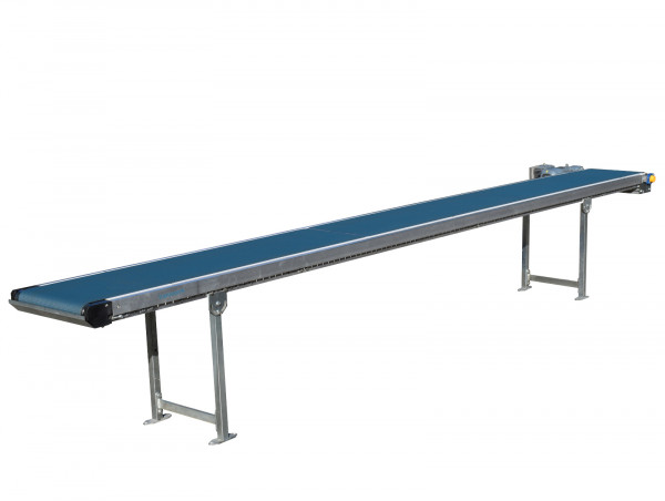 Förderband Transnorm System Länge 4640 mm B400 mm Greifgurt Förderstrecke