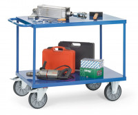 Fetra Tischwagen 2400B Ladefläche 850 x 500 mm bis 600 kg mit 2 Böden aus Stahlblech Fetra Tischwagen 2400B Ladefläche 850 x 500 mm bis 600 kg mit 2 Böden aus Stahlblech