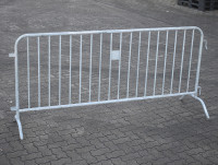 Absperrgitter L 2500 mm H 1100 mm Sicherheitsabsperrung Trenngitter Absperrgitter L 2500 mm H 1100 mm Sicherheitsabsperrung Trenngitter