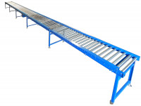 Rollenbahn Kettenantrieb 1,5 kW Stückgutförderer Rollenbahn Kettenantrieb 1,5 kW Stückgutförderer