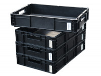 SSI Schäfer MF 6120 Eurobox 600x400x120 mm Stapelkiste 21l Kunststoffkiste SSI Schäfer MF 6120 Eurobox 600x400x120 mm Stapelkiste 21l Kunststoffkiste