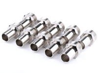 Einschraubschlauchtülle 10ner Set Messing vernickelt G 1"  Einschraubschlauchtülle 10ner Set Messing vernickelt G 1"