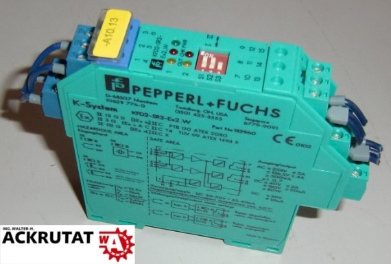 Pepperl + Fuchs KFD2-SR2-Ex2.W Schaltverstärker K-System Power Rail
