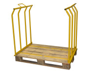 Wanzl Palettenbügel Typ 2 Tragfähigkeit 500 kg Palettenhalter B800 x H995 mm Wanzl Palettenbügel Typ 2 Tragfähigkeit 500 kg Palettenhalter B800 x H995 mm