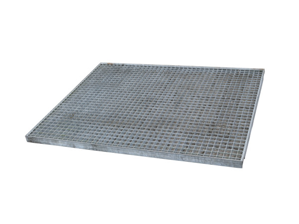 Gitterrosteinlage Maße 1.340 x 1.100 x 50 mm, Zubehör, verzinkt Stahl