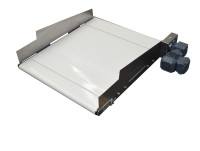 SFB Fördertechnik Förderband Nutzbreite 900 mm Förderstrecke Flachgurtförderer Glattgurt SFB Fördertechnik Förderband Nutzbreite 900 mm Förderstrecke Flachgurtförderer Glattgurt