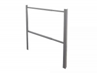 Seitenerhöhung 600 - 1100 mm Tiefe Palettenregal Rahmen Endständererhöhung Seitenerhöhung 600 - 1100 mm Tiefe Palettenregal Rahmen Endständererhöhung