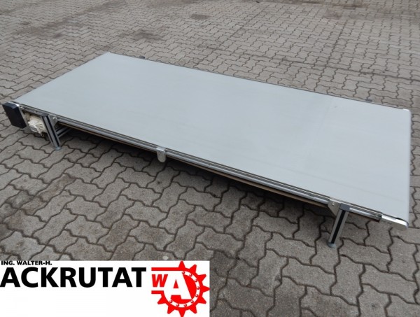 Förderband Gurtförderer PVC Glattgurt B 995 mm Stückgut Gurtförderband 0,37 kW