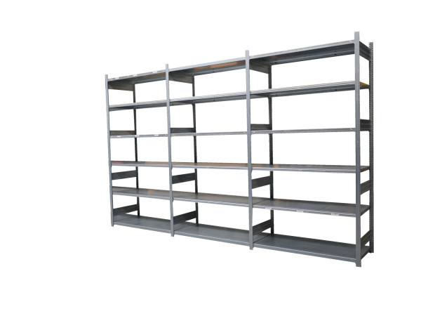 Bito Fachbodenregal Höhe 1800 mm Tiefe 600 mm Steckregal Stahl Schwerlastregal