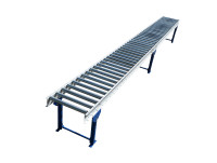 Schwerkraftrollenbahn Demag Rollenförderer L5.985 B 605 H715 mm Förderbahn Schwerkraftrollenbahn Demag Rollenförderer L5.985 B 605 H715 mm Förderbahn