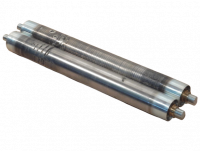 2 x Stahlrolle RL 540 mm Umlenkrolle für Gurtförderer Untergurtrolle Ø 60 mm   2 x Stahlrolle RL 540 mm Umlenkrolle für Gurtförderer Untergurtrolle Ø 60 mm