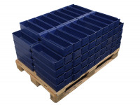 96x Arca Systems 9111 Polypropylen Kunststoffkiste Regalkasten 400x115x100 mm Lagerbehälter  96x Arca Systems 9111 Polypropylen Kunststoffkiste Regalkasten 400x115x100 mm Lagerbehälter