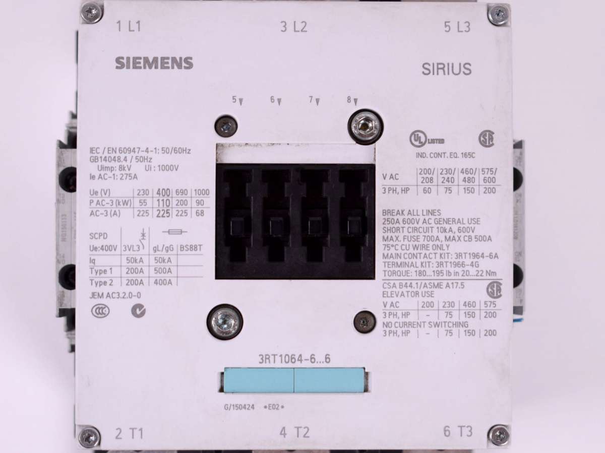 3RT1026-1AP00 | Siemens 3RT1 Leistungsschütz, 3 -polig , 230 V ac Spule