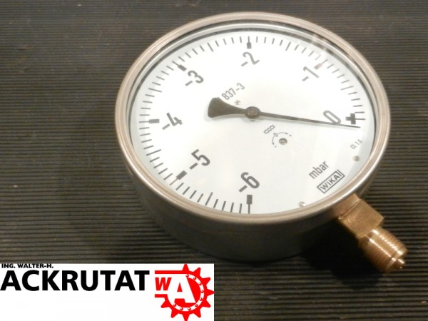 Wika Druckermittler 612.20 Druckmessgerät mit Kapselfeder Barometer Manometer