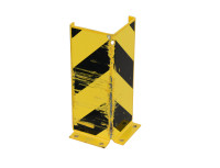 Rammschutzecke Eckschutz Anfahrschutz H 400 mm inkl. 4x Bodenanker gelb lackiert Rammschutzecke Eckschutz Anfahrschutz H 400 mm inkl. 4x Bodenanker gelb lackiert