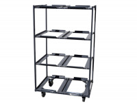 Transportwagen Rollwagen Etagenwagen Stahlwagen Kistenrollwagen Transportwagen Rollwagen Etagenwagen Stahlwagen Kistenrollwagen