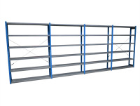 Lista Fachbodenregal Aktenregal Büroregal Lagerregal Kellerregal Länge 5400 mm Regal Ordnerregal Lista Fachbodenregal Aktenregal Büroregal Lagerregal Kellerregal Länge 5400 mm Regal Ordnerregal