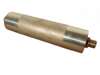 3 x Förderrolle Edelstahl RL 245 mm Ø 65 mm Tragrolle Untergurtrolle Fließband   3 x Förderrolle Edelstahl RL 245 mm Ø 65 mm Tragrolle Untergurtrolle Fließband