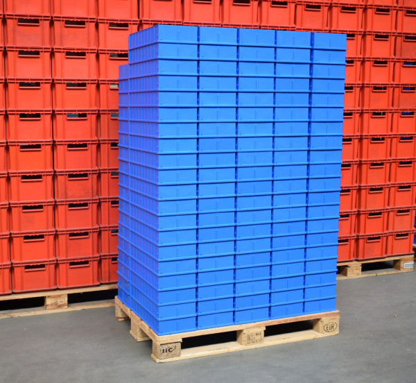 146x Auer Lagerkiste Regalkasten Kunststoffkiste 230x500x90 mm Lagerbehälter