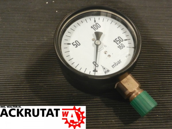 AB Armaturenbau-GmbH Druckmessgerät RE100 Druckmessgerät mit Rohrfeder Manometer