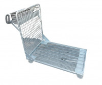 2 Gitterrollwagen Plattformwagen Lager Wagen Kommissionierewagen Transportwagen   2 Gitterrollwagen Plattformwagen Lager Wagen Kommissionierewagen Transportwagen