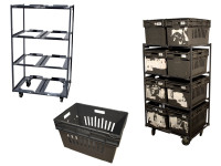 Etagenrollwagen Etagenwagen Transportkisten  Etagenrollwagen Etagenwagen Transportkisten