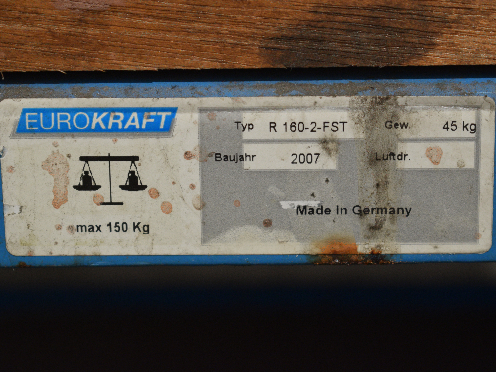 Eurokraft Transportwagen R 160 2 Fst Etagenwagen 150 Kg Schiebewagen Schublade