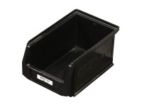 SSI Schäfer Fix System Gr. 221 Sichtlagerkasten schwarz Regalbehälter SSI Schäfer Fix System Gr. 221 Sichtlagerkasten schwarz Regalbehälter