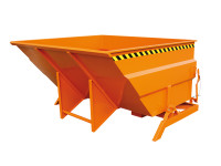 XXXL-Kippbehälter 2024 in orange lackiert XXXL-Kippbehälter 2024 in orange lackiert