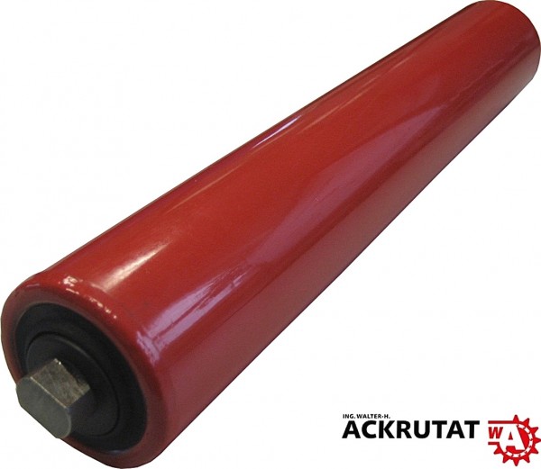 Förderbandrolle Tragrolle Ø 63.5 mm - Länge 950 mm - SW 15 - Stahl lackiert