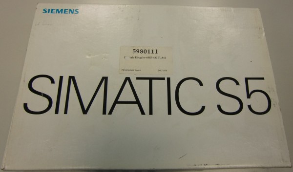Simatic S5 6ES5 430-7LA12 Digitale Eingabe Siemens