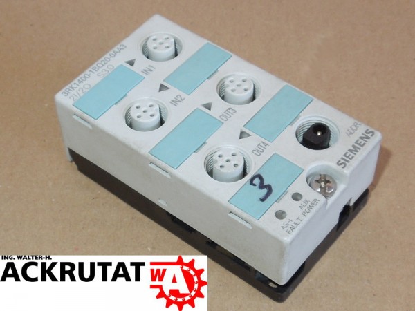 Siemens 3RK1400-1BQ20-0AA3 AS-Interface Kompaktmodul K45 Digital Modul IP67 E11