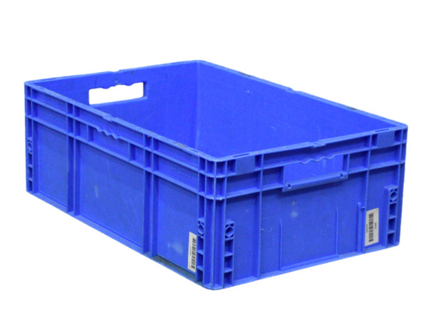 SSI Schäfer 6220 Eurobox Kunststoffkiste 600x400x220 mm, Euro-Maß, 43,5 l, blau