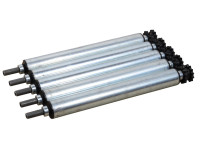 Tragrollen 5er Set mit Doppelkettenrad  Tragrollen 5er Set mit Doppelkettenrad